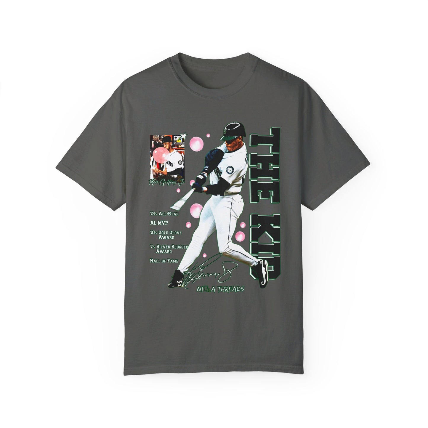 Ken Griffey Jr Graphic Shirt "Bubble Gum