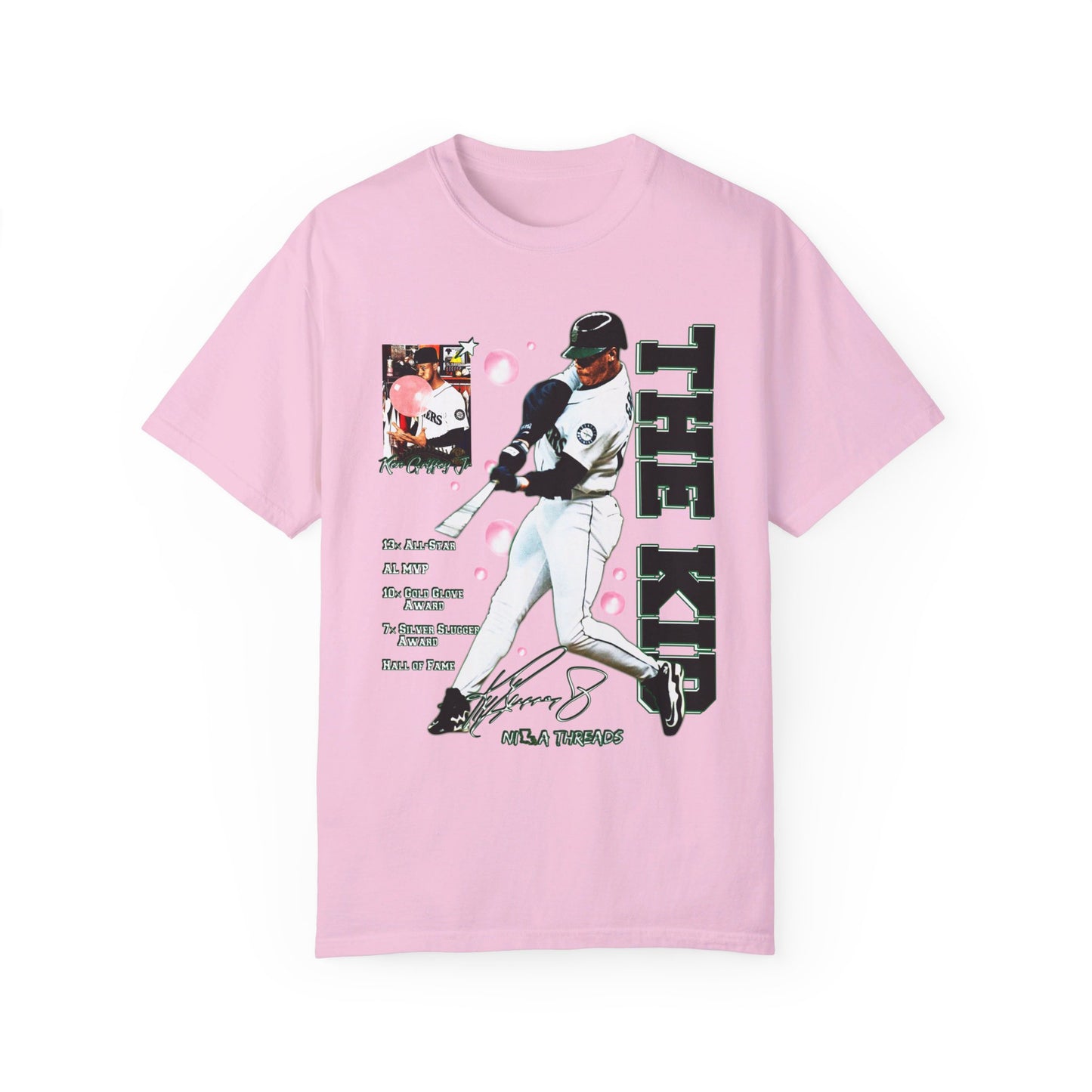 Ken Griffey Jr Graphic Shirt "Bubble Gum