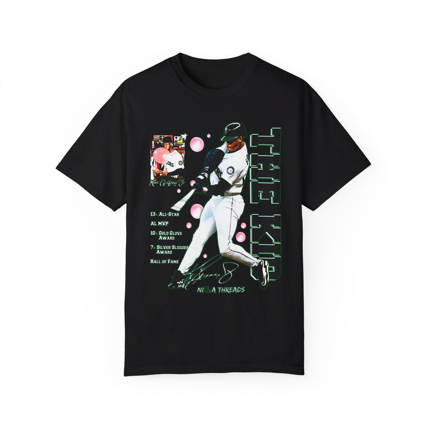 Ken Griffey Jr Graphic Shirt "Bubble Gum