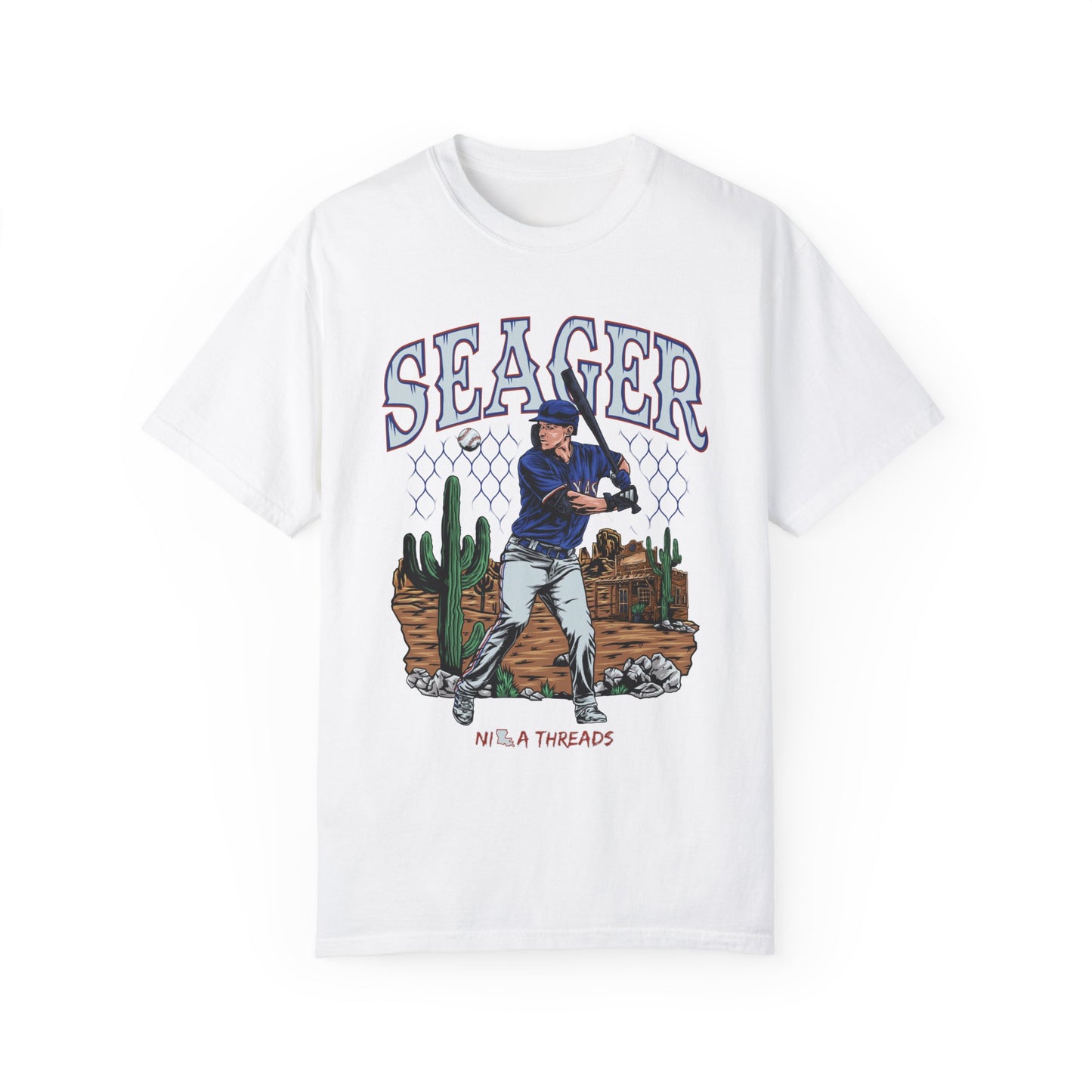 Corey Seager Illustration Graphic Shirt (Western Graphic)