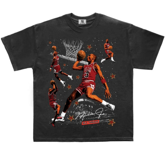 Michael Jordan Graphic Shirt " Space Edition "