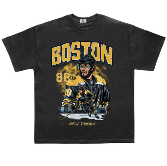 Boston Hockey Illustration Shirt