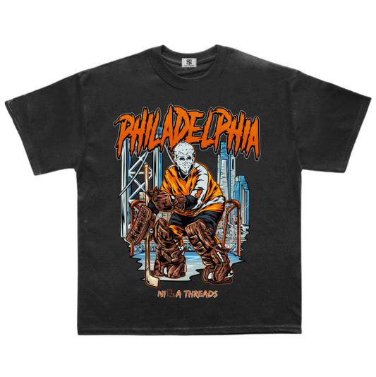 Philadelphia Hockey Goalie Illustration Shirt